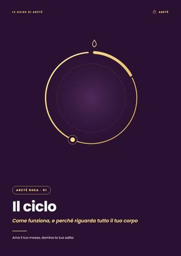Copertina della guida Il ciclo — Areté Rhea #1