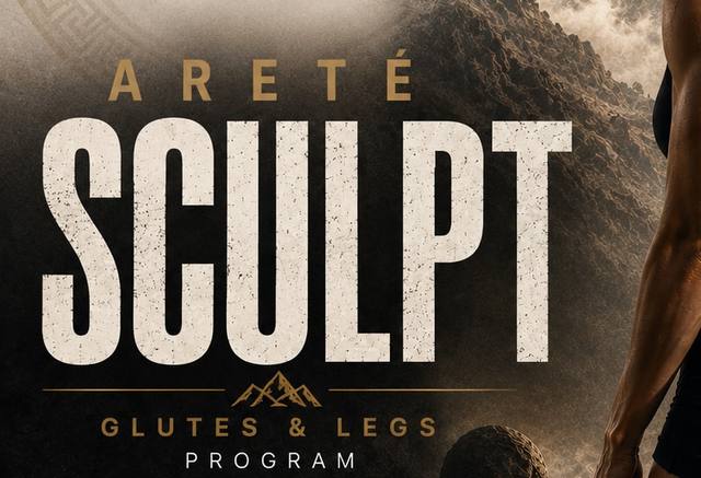 Copertina del programma Areté Sculpt · Palestra